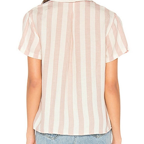 Rails Zuma Petal Striped Button Down Top Size L - Picture 4 of 8